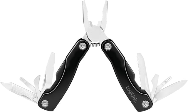 LOGILINK 11-in-1 Multitool, WZ0085, mit Nylontasche