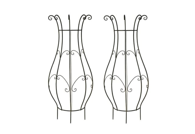 HTI-Living Rankhilfe Rankgitter Bauchig Verena 2er-Set Set, 2 St., 2 Rankhilfen, Rankgitter