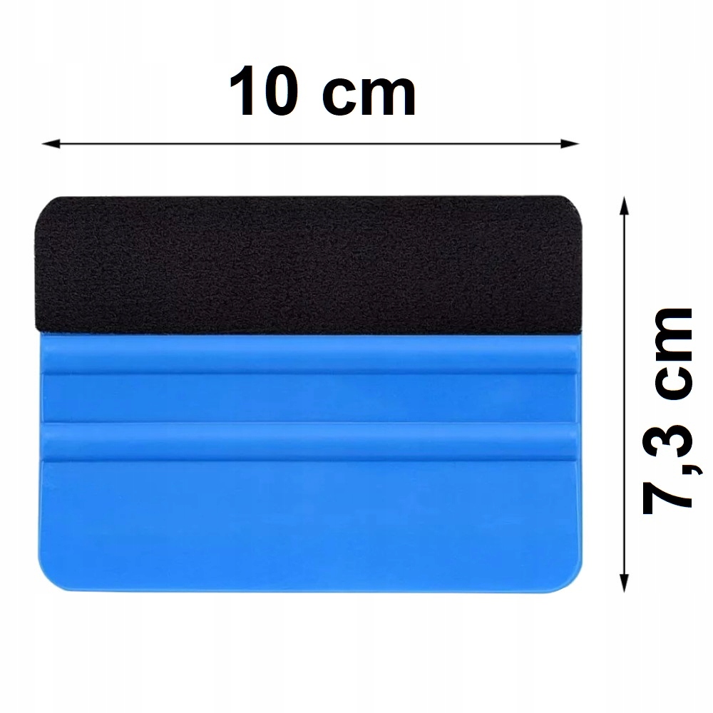 Rakel Zum Anbringen Von Fensterfolie Und Furnier Mit Filz 10 X 7 Cm
