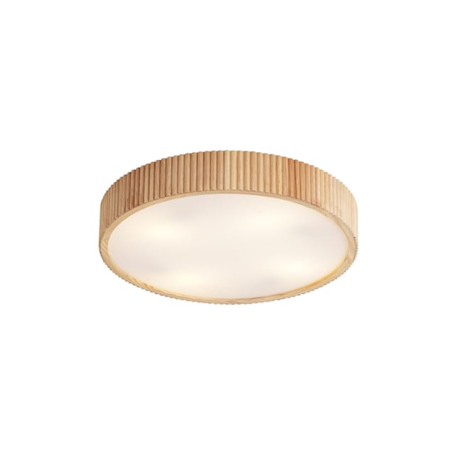 Qazqa Japandi Deckenleuchte Holz 50cm 4-flammig - Lyra