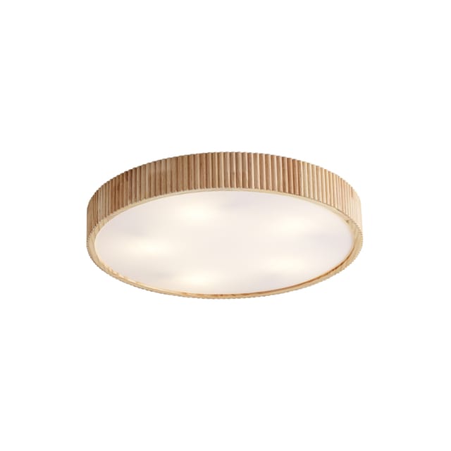 Qazqa Japandi Deckenleuchte Holz 60cm 5-flammig - Lyra