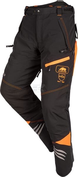 Kettensägenhose S Schwarz/orange Ninja Sip 1spo718rs