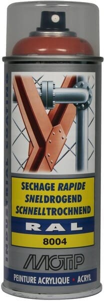 Ral 8004 Acrylspray Kupferbraun Motip 07109nd