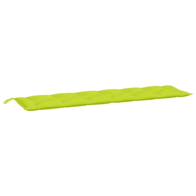 Gartenbank-auflage Hellgrün 200x50x7 Cm Oxford-gewebe Vidaxl