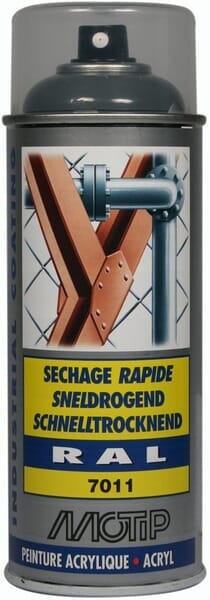 Ral 7011 Acrylspray Eisengrau Motip 07019