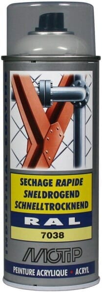 Ral 7038 Acrylspray Achatgrau Motip 07152