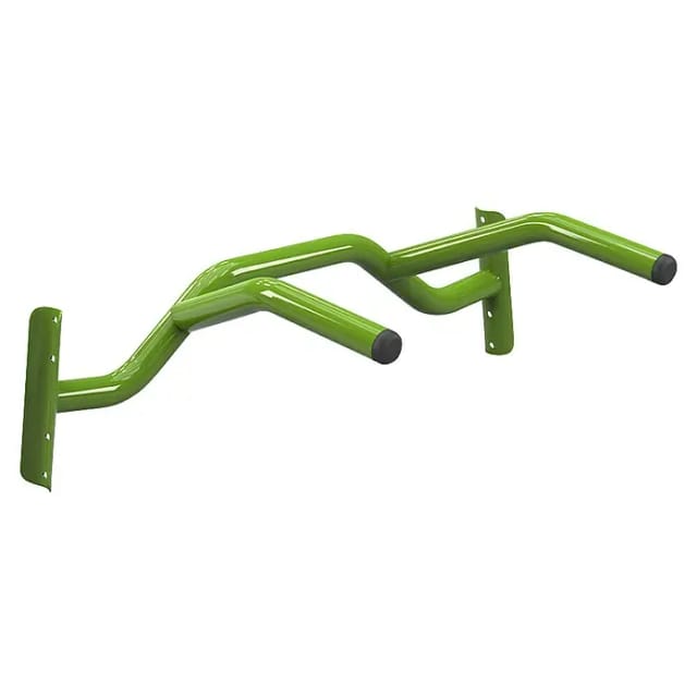 Exit Toys Klettergerüst GetSet Dip Station MB200 / MB300 / PS500 (Passend für: Alle GetSet Monkeybars, Stahl, Grün)