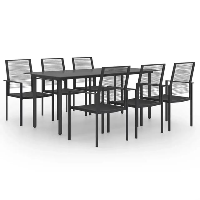 vidaXL 7-Tlg Garten-Essgruppe 3060265