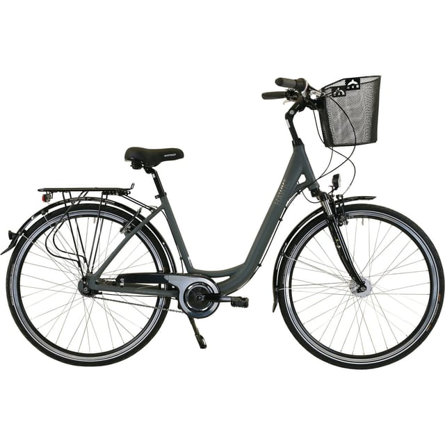 Hawk City Wave Deluxe Plus Cityrad Damen 28 Zoll 46 cm Wave - Rot