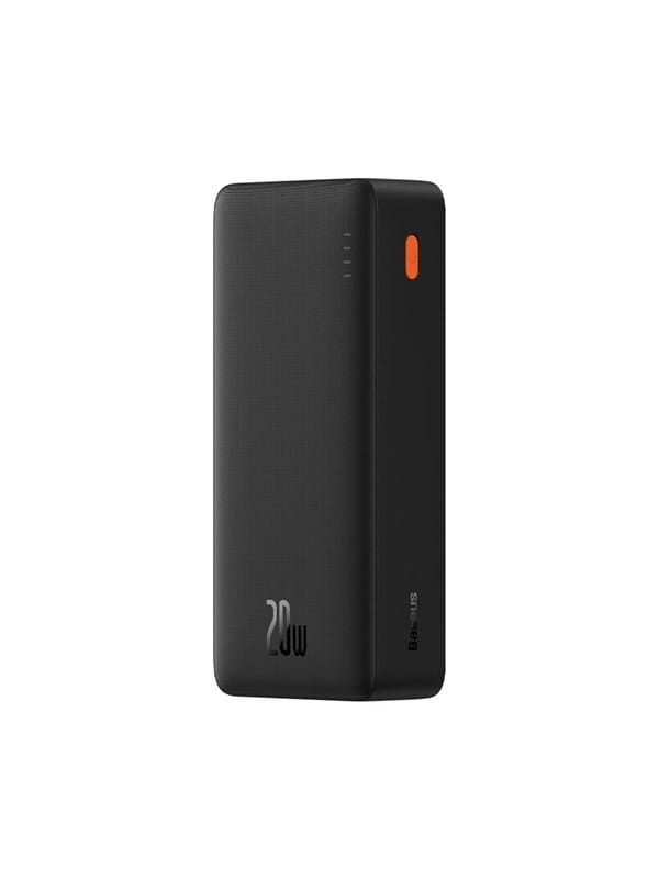 Baseus Airpow Fast Charge 20W with USB-C - USB-C 30cm Cable Powerbank (Akku) - schwarz - 30000 mAh