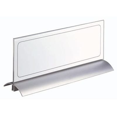 Tischnamensschild Desk Presenter de Luxe 820319 297x105mm
