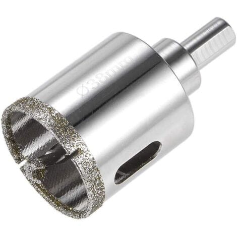 Bunthaus Diamant-glaslochsägenbohrer Mit Zentrierbohrer Für Glas, Keramikfliesen, 38 Mm