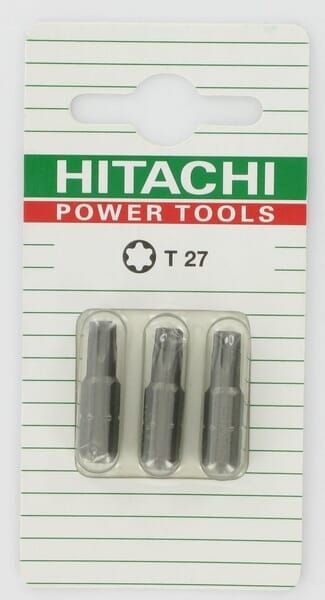 Bits Torx 1/4" T27-25mm (3x) Hikoki 752311