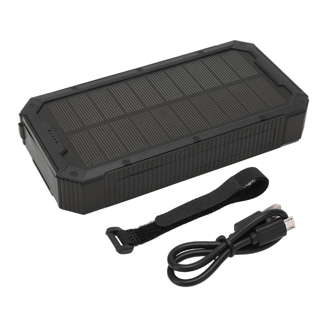 Tragbarer Solarakku (36800 Mah) Mit 36 Leds Zum Klettern
