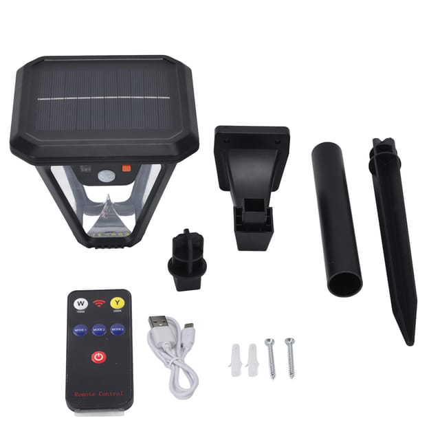 Solar-gartenleuchte Mit 100 Leds, 5 Modi, Fernbedienung Und Wasserdicht