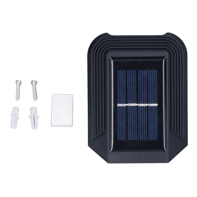 Solar-wandleuchten Für Den Außenbereich, 6 Led-außenbeleuchtung