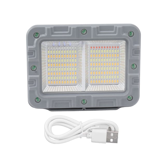 10" Solarbetriebene, Wiederaufladbare, Tragbare Led-arbeitsleuchte