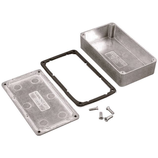Hammond Electronics - 1550wcbk Universal-gehäuse 116 X 91 X 54.9 Aluminium Schwarz 1 St.