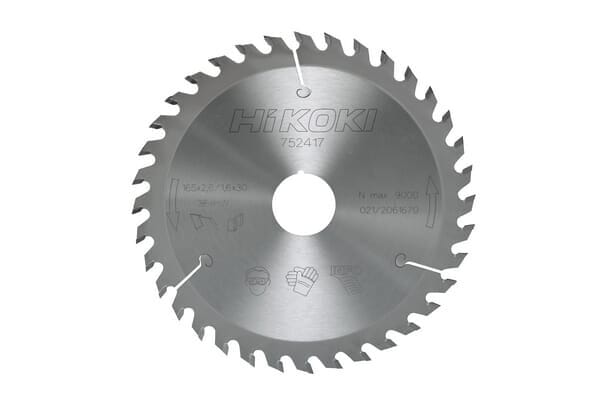 Kreissägenblatt Durchmesser165x20 Z18 Hikoki 752414