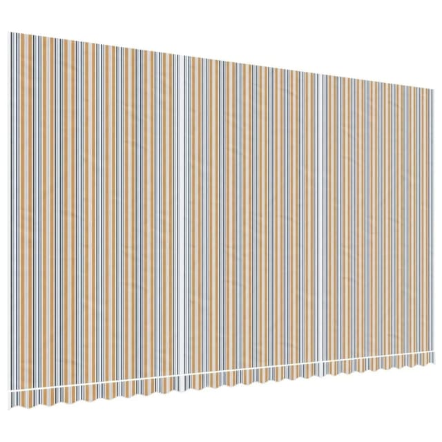 Markisenbespannung Mehrfarbig Gestreift 6x3,5 M Vidaxl720633