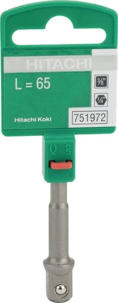 Adapter 1/4" Hex - 3/8 Sq Hikoki 751972