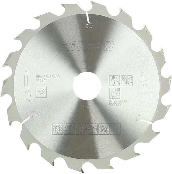 Hm Kreissägeblatt 185x30 T18 Hikoki 752431