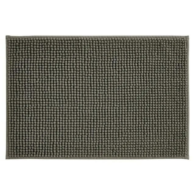 Badteppich Zottel (50 x 80 cm, Anthrazit, 100% Polyester)