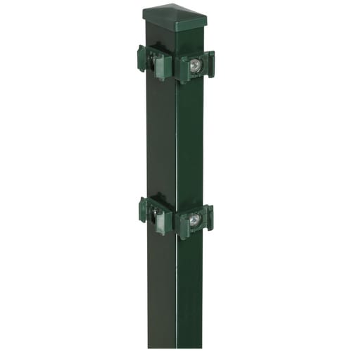 Floraworld Zauneckpfosten Comfort 200 x 6 x 4 cm moosgrün