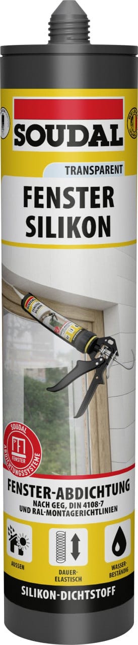 Soudal Fenster-Silikon transparent 300 ml