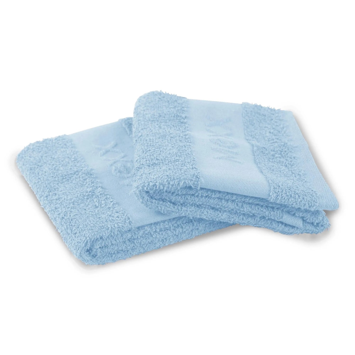 Bestlivings Gästetuch Hellblau 30 x 50 cm 2 Stück