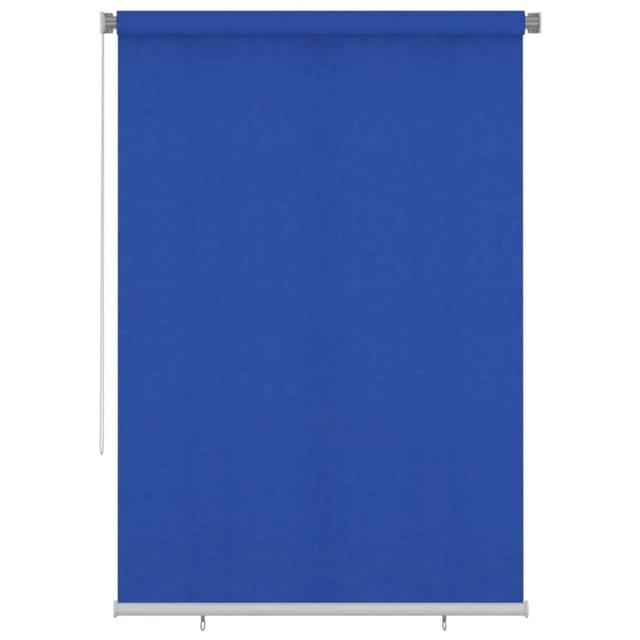 vidaXL Außenrollo 160x230 cm Blau HDPE