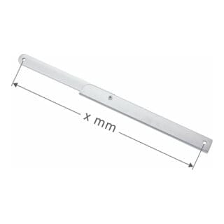 Zarges Knickstrebe 717 mm links ohne Anschlag