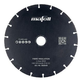 Mafell Sägeblatt KSB-FI 237 HW 237 x 3 x 30 mm Z18 CC Fiber Insulation