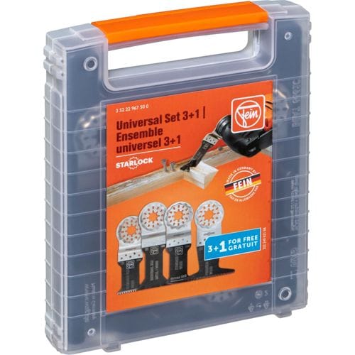 Fein Starlock Universal Set 3 + 1 Sägeblätter