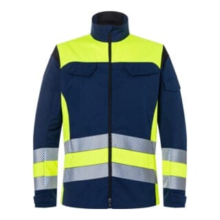 KÜBLER Jacke REFLECTIQ Klasse 1 warngelb/dunkelblau XL