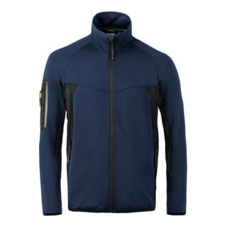 KÜBLER Stretchjacke ATHLETIQ dunkelblau/schwarz 3XL