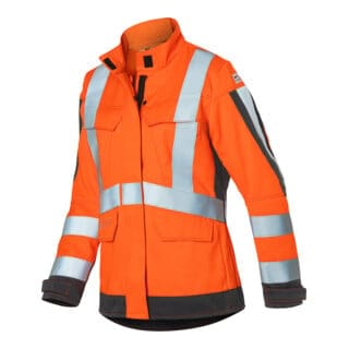 KÜBLER Damenjacke PROTECTIQ HIGH VIS ARC1 PSA 3 warnorange/anthrazit 40