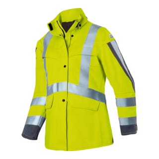 KÜBLER Wetterjacke PROTECTIQ HIGH VIS Damen ARC2 PSA warngelb/anthrazit XXL