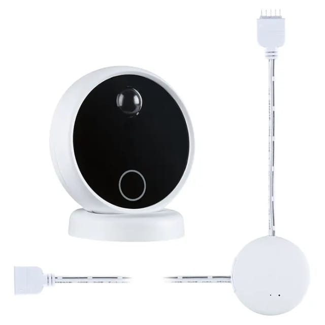 Paulmann Sensor-Basisset 'MaxLED' mit PIR-Sensor weiß, schwarz 24 V mit Empfänger