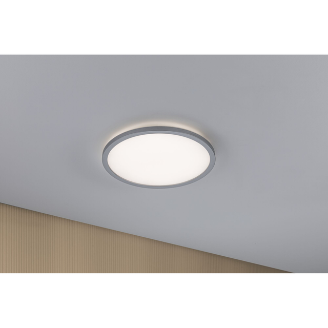 Paulmann LED-Panel 'Atria Shine' chromfarben 12 W Ø 29,3 x 2,8 cm