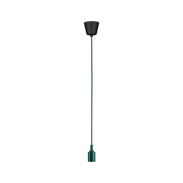 Paulmann Pendelleuchte 'Neordic' E27 grün/schwarz 218 cm