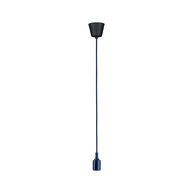 Paulmann Pendelleuchte 'Neordic' E27 nachtblau/schwarz 218 cm