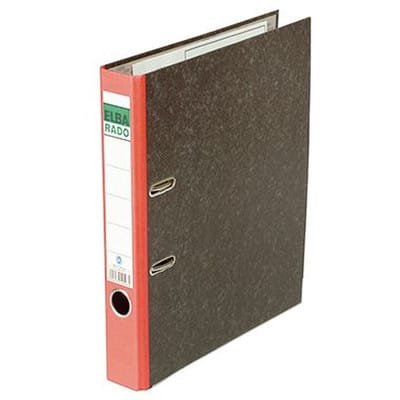 Ordner rado 100555310 DIN A4 50mm Pappe rot