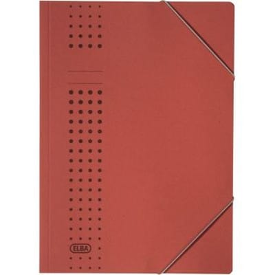 Eckspanner chic 400010059 DIN A4 150 Blatt Karton rot