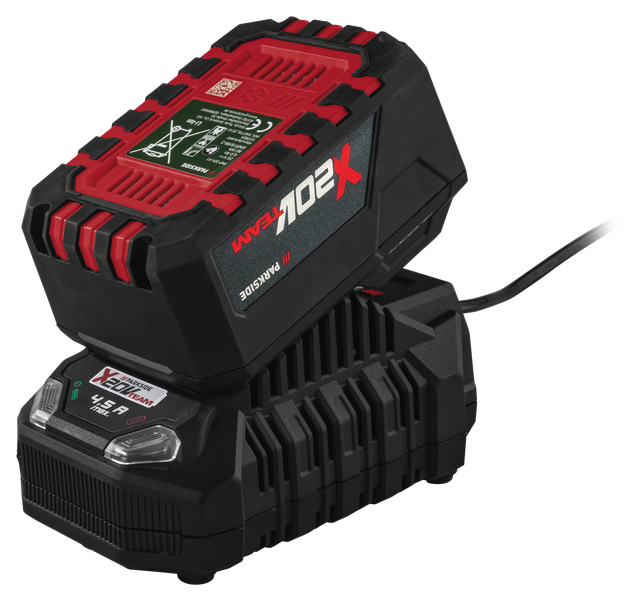 PARKSIDE® 20V Akku »PAP 204 A1« und Ladegerät »PLG 20 C3«