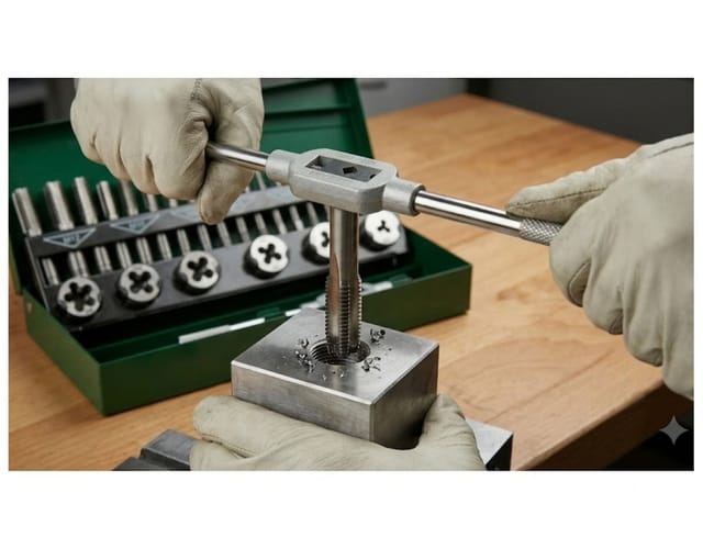 PARKSIDE® Gewindebohrer-/ Schneideisen-Set, 32-teilig