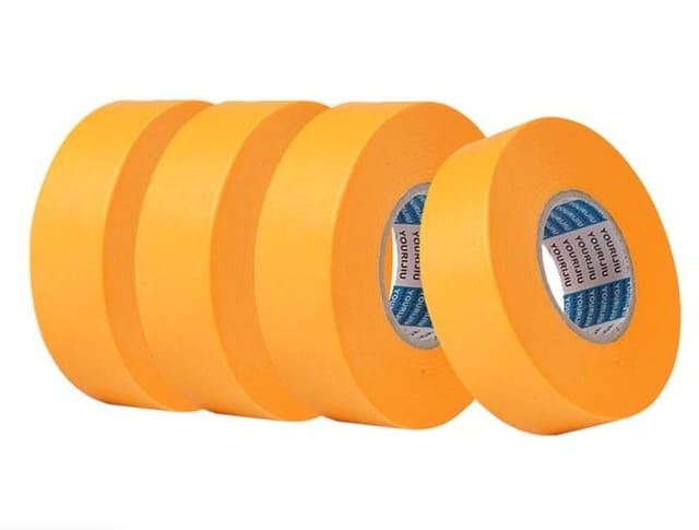 Stück Abdeckband Für Lackierarbeiten, 24 Mm X 50 M Vinylband Für Präzises Abkleben, Abdeckband, Lackierabklebeband, Klebeband