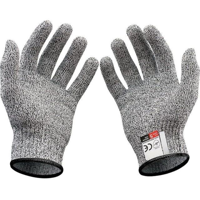 Paar Schnittfeste Handschuhe, Sicherheitsarbeitshandschuhe, Schnittschutzhandschuhe Der Stufe 5, Qualität