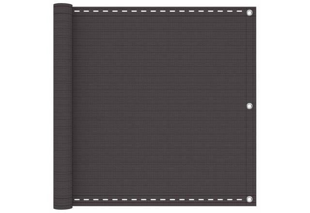 Balkonsichtschutz Anthrazit 90 X 700 Cm Hdpe Und Aluminium Vidaxl
