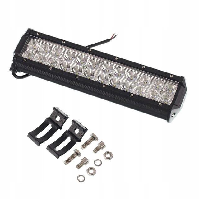 Led-halogen-arbeitsleuchte, Gerade, 24 Leds, 12/24 V, Heckmontage